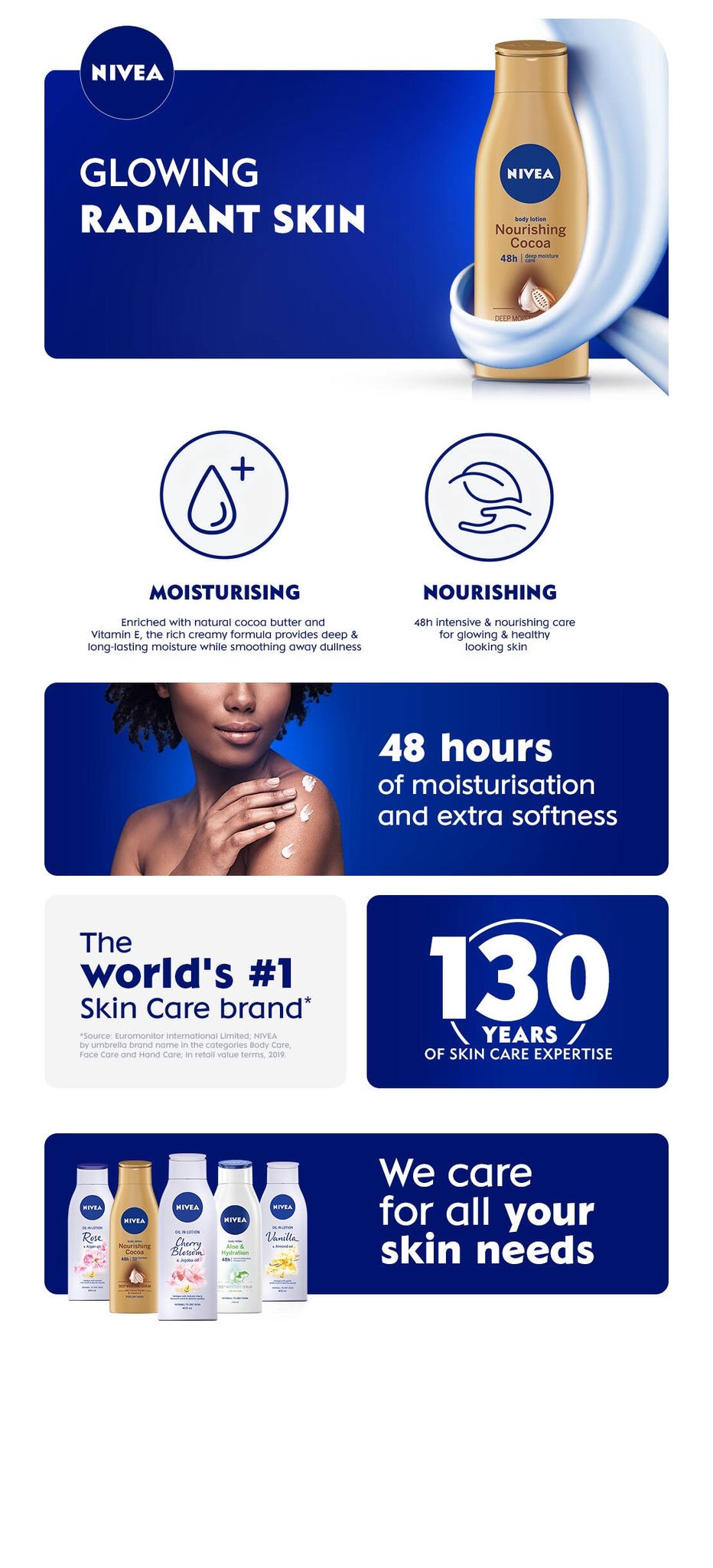 NIVEA Nourishing Cocoa Body Lotion With Cocoa Butter For Women 400ml