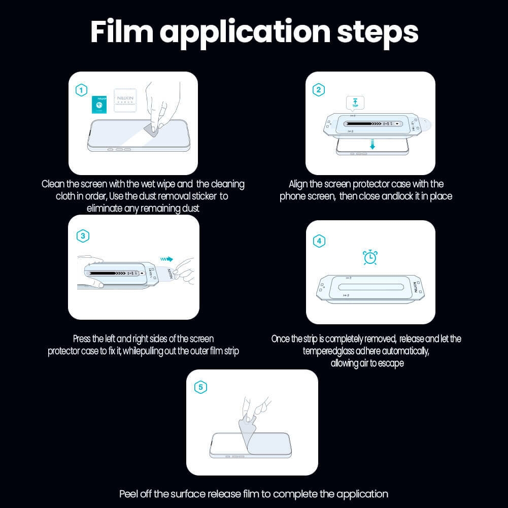 Nillkin Amazing Guardian Full coverage privacy tempered glass for Apple iPhone Air (iPhone 17 Air 6.6) (2025)