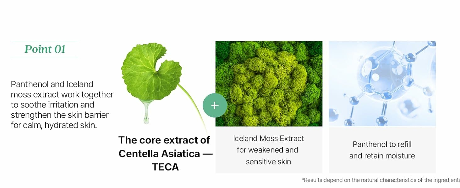 Ideal for irritated, red, or sensitized skin.