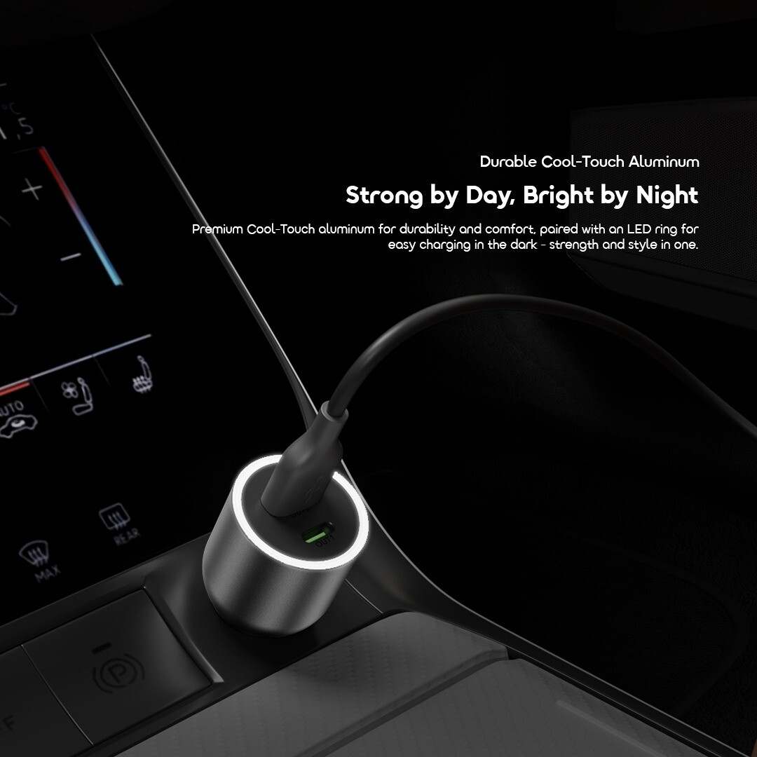 oraimo Car Charger PowerDrive 7691 Pro OCC-7691D bright design