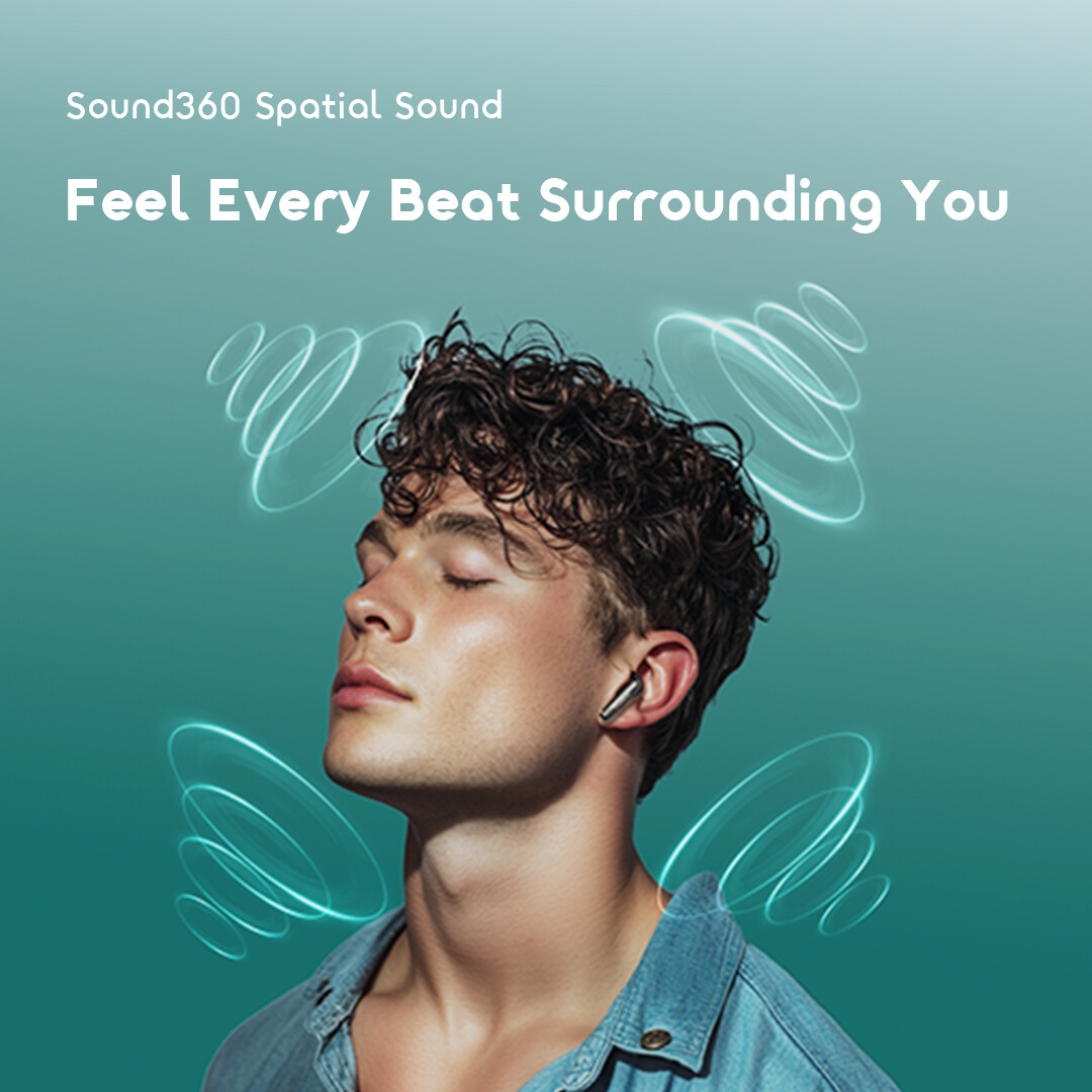 Oraimo True Wireless Earbuds SpaceBuds Air+ OTW-323SP 5 Sound360