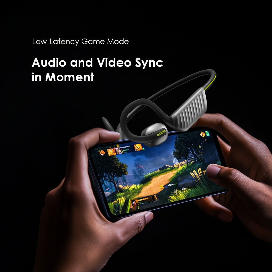 Open-Ear Headphones OpenCriclet 2 OPN-672 low-latency game mode