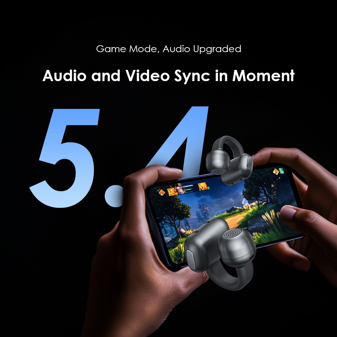 oraimo Open-Ear Headphones OpenSnap N OTW-372N game mode