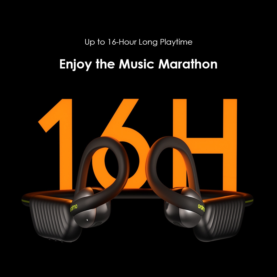 Open-Ear Headphones OpenCriclet 2 OPN-672 16 hours playtime