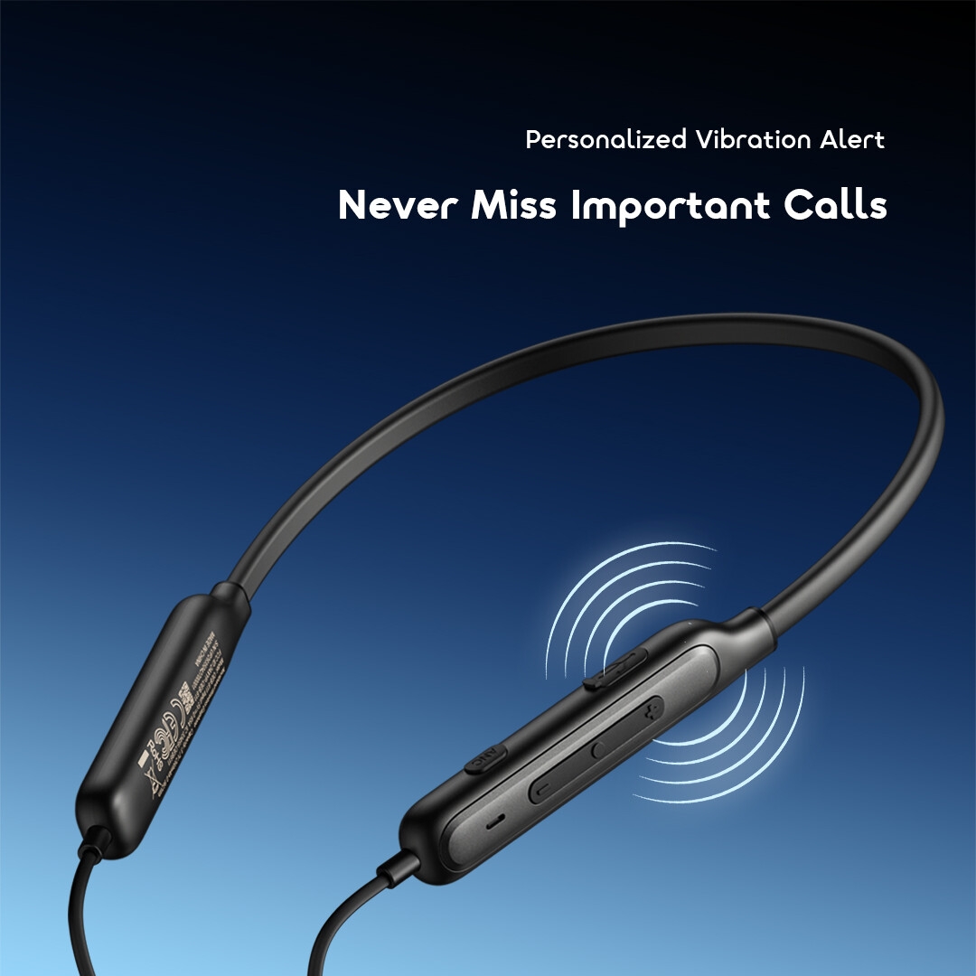 oraimo Necklace 5 earphones OEB-611-BLACK vibration