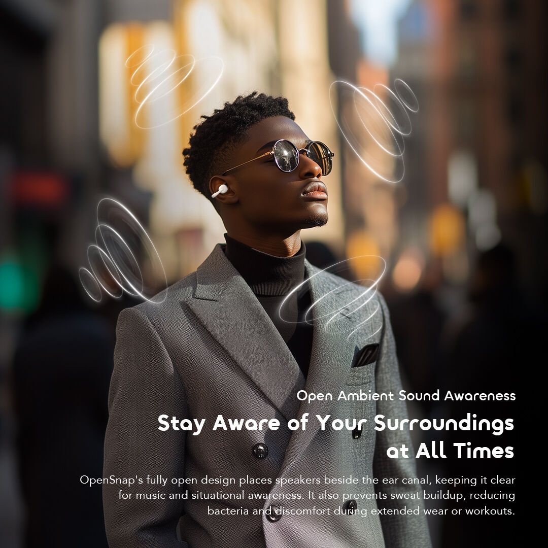oraimo Open-Ear Headphones-opensnap-opn-373-4-open ambient sound
