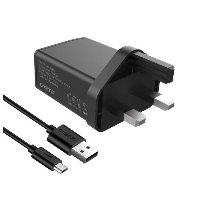 Oraimo Charger 2A Fast Charging Wall Charger with Micro USB Cable