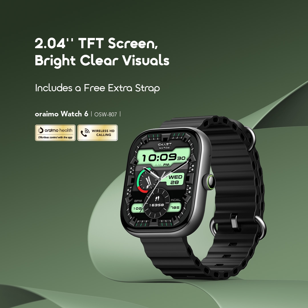 oraimo smartwatch watch 6 OSW-807