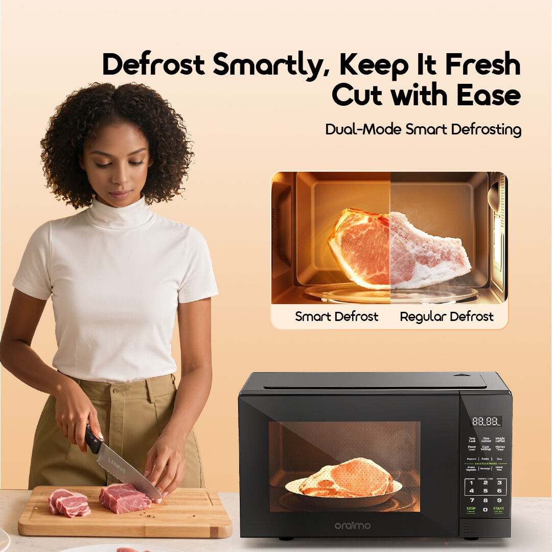 oraimo-Microwave-Oven-InfiWave-Lite-OMO-521A-6-360° Rotating TurntableEven Heat for Every Bite