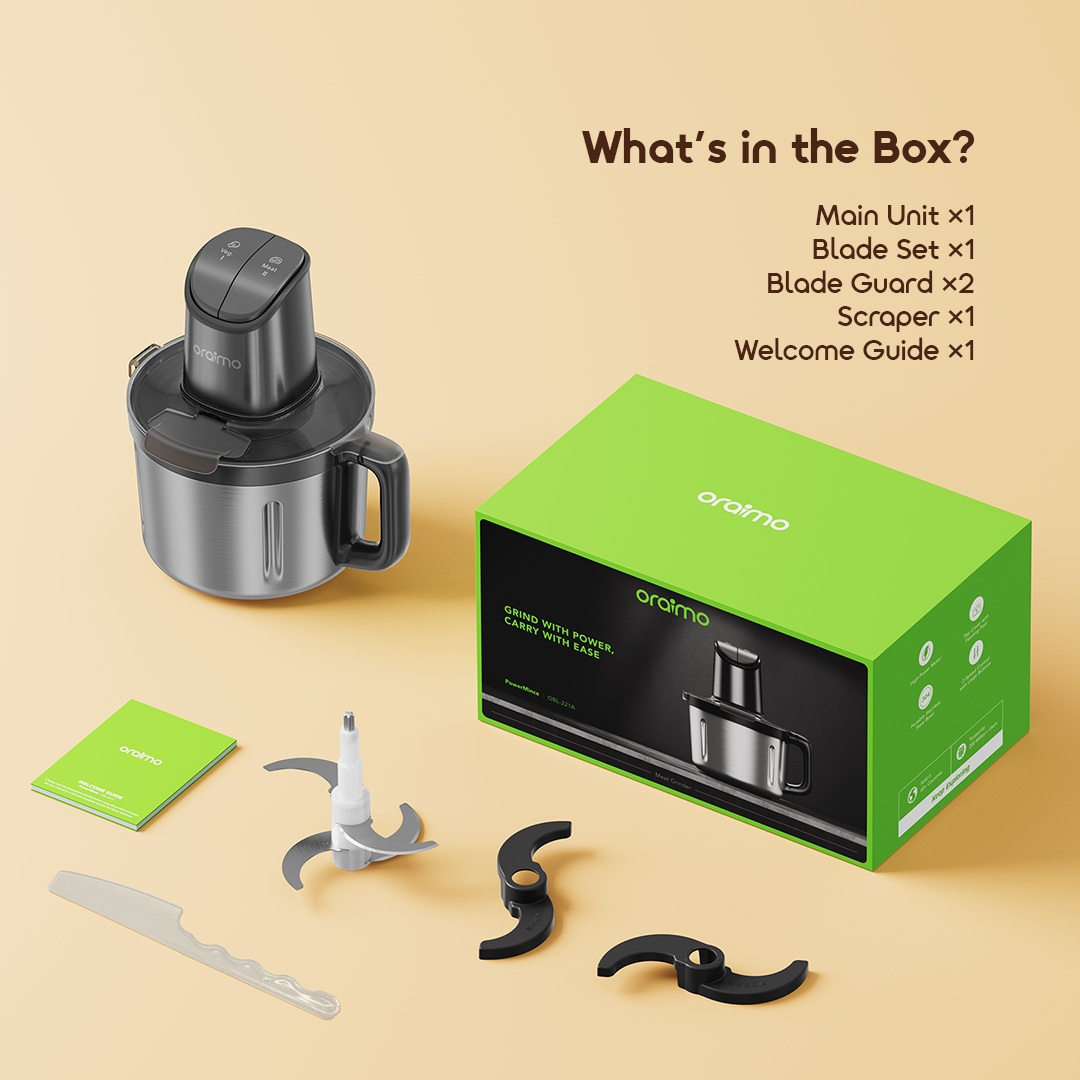 oraimo-Meat-Grinder-PowerMince-OBL-221A- Ergonomic-Handle-9