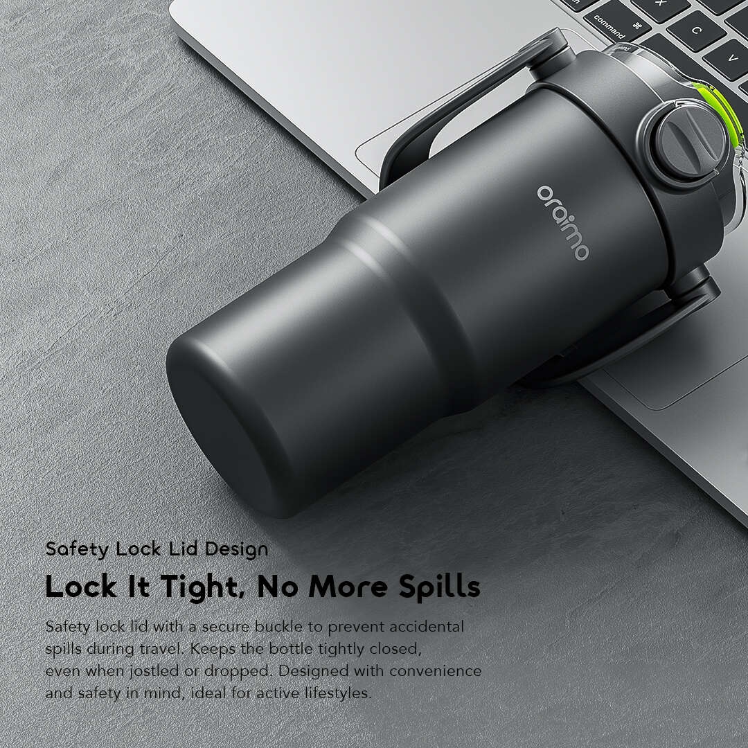 Insulated Thermos oraimo ThermoGo OH-VIT201N safety lock