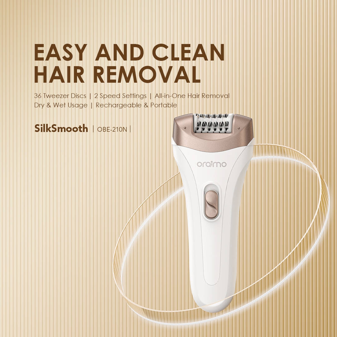oraimo epilator silksmooth obe 210n 36 features 1