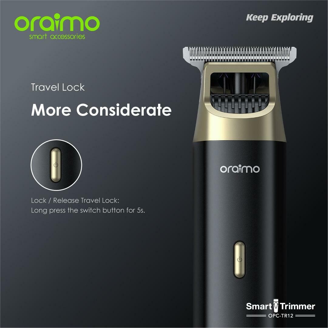 oraimo SmartTrimmer2 150-min Working Time Adjustable Speed Multi-functional  Trimmer