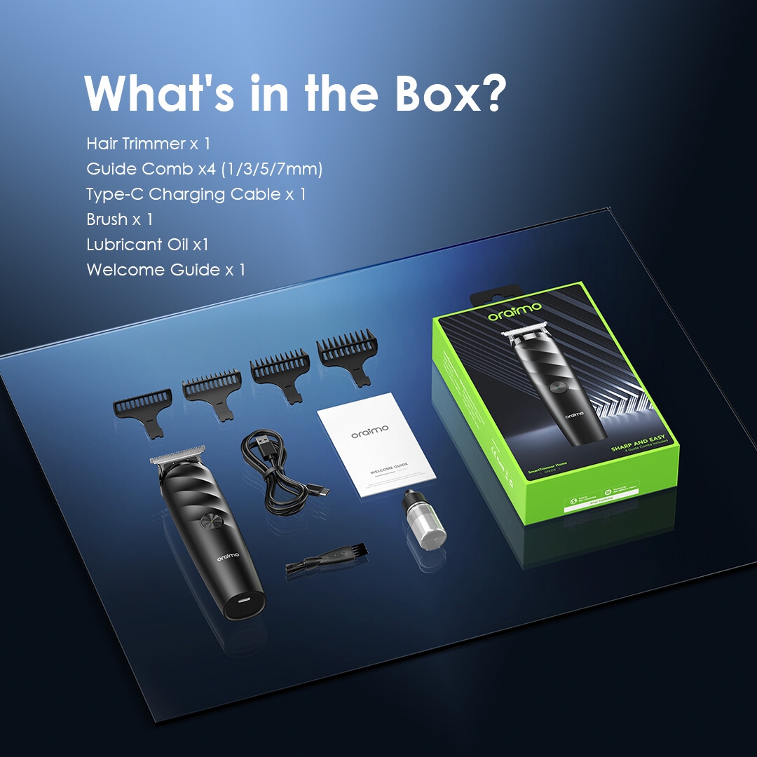 Grooming Series Smart Trimmer Home OTR-210 package