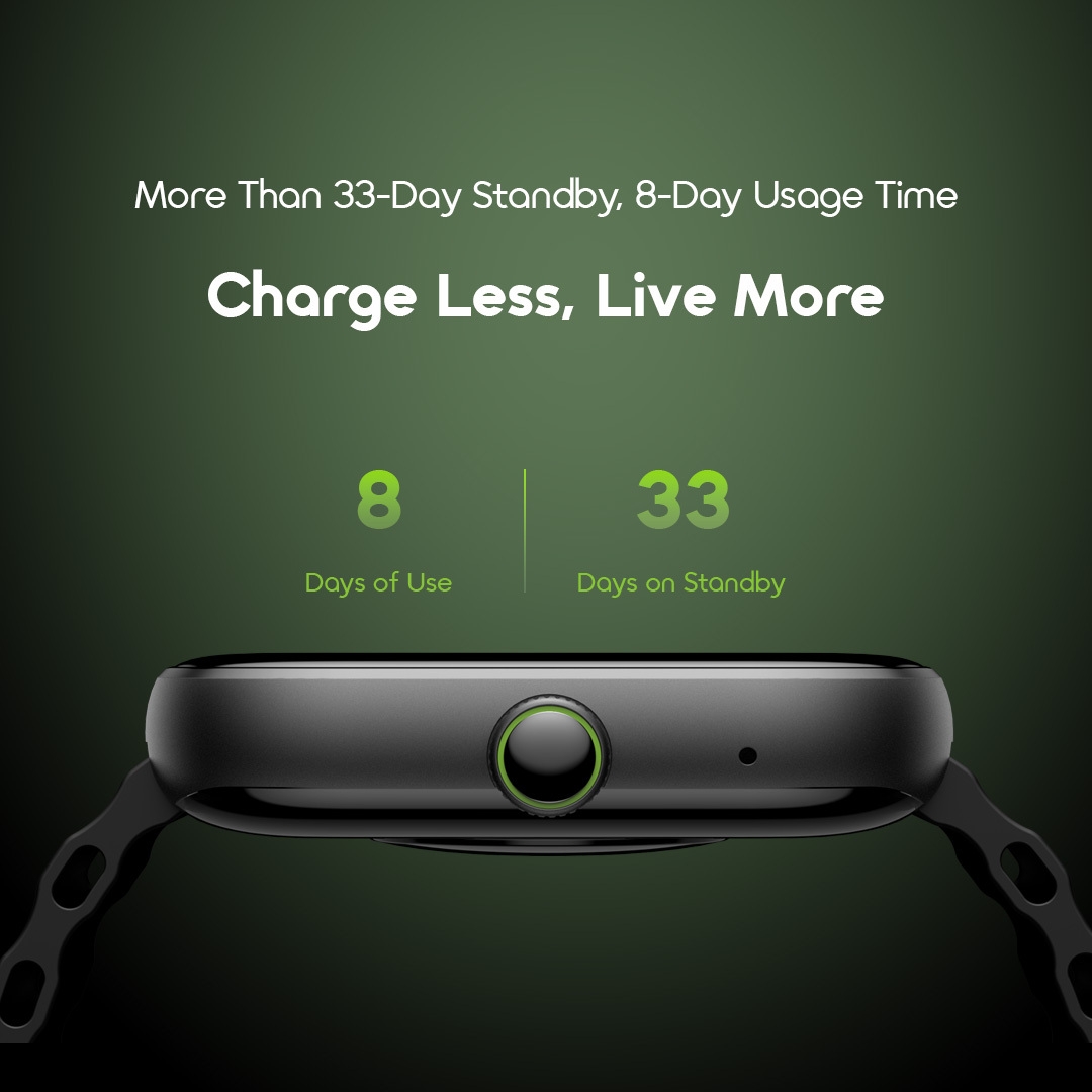 oraimo smartwatch watch 6 OSW-807 charge less