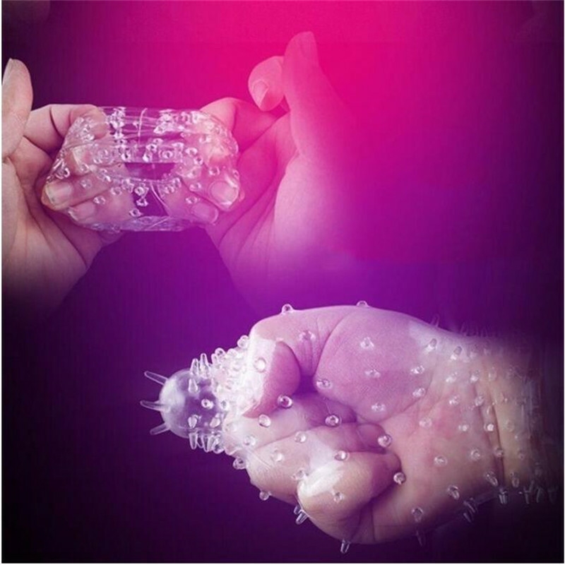 5 Types Silicone Reusable Condoms Time Delay Crystal Spike Mace Condoms Sex Toys A one size 8