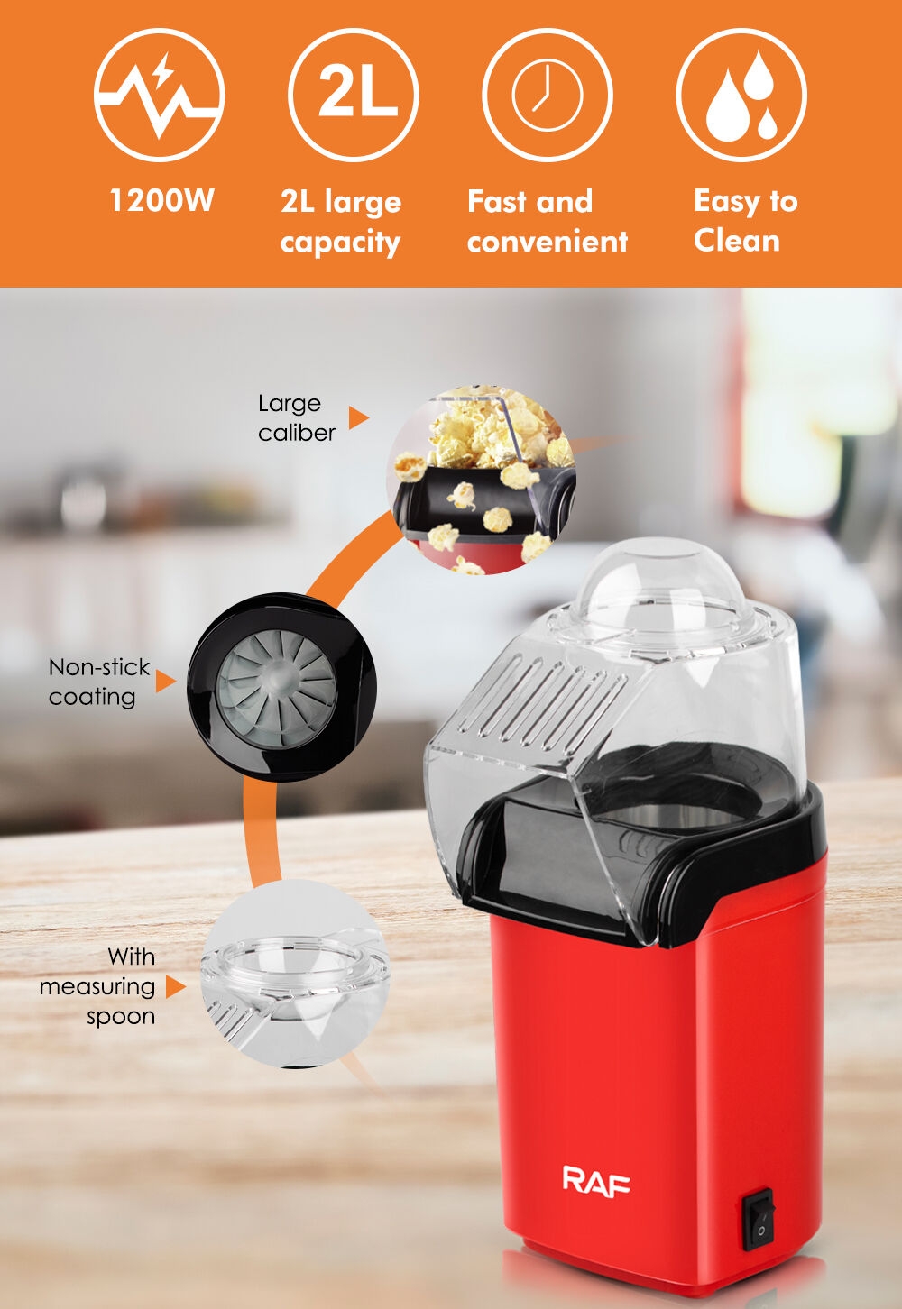 Wholesale China Mini Automatic manual mini popcorn making machine
