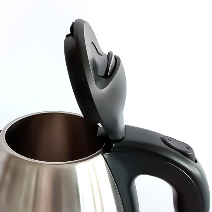 CORDLESS ELECTRIC KETTLE 1.7 LITERS STAINLESS STEEL- RM/689