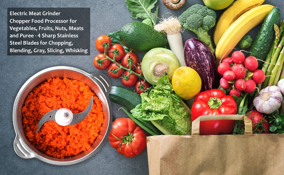 Electric Meat Grinder Chopper Food Processor