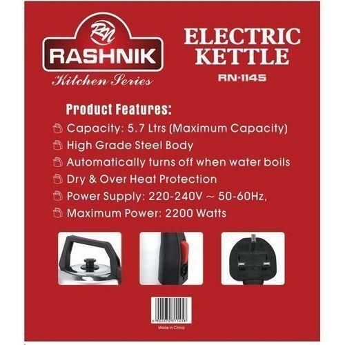 Rashnik Hot Sale RN-1145 5.7 LTRS Electric Stainless Steel Kettle https://ke.jumia.is/cms/external/pet/RA589HA5FXO6DNAFAMZ/f0f12971cfff91c073935ddcc9ec53b0.jpg