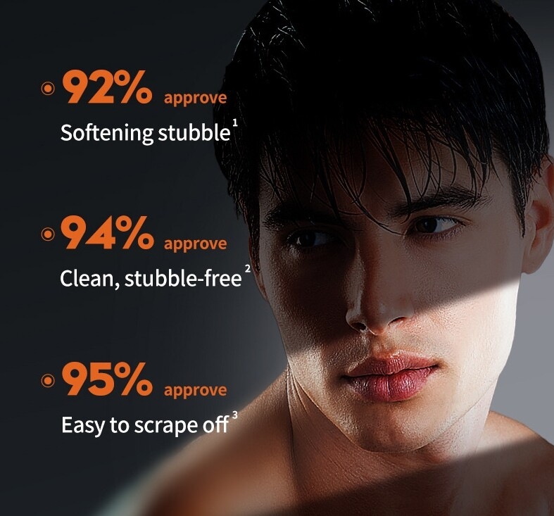 SADOER Men's Shaving Mousse Soft and Softening Beard Men's Shaving Cream Cross border 60ml