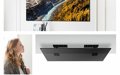 Hangs beautifully on the wall, with virtually no gap.