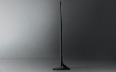 A TV designed to be watched, not seen.