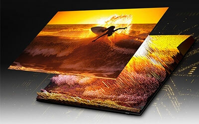 Picture quality in a league of its own with Quantum Matrix Technology