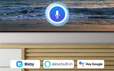 The TV that adapts to its surrounds