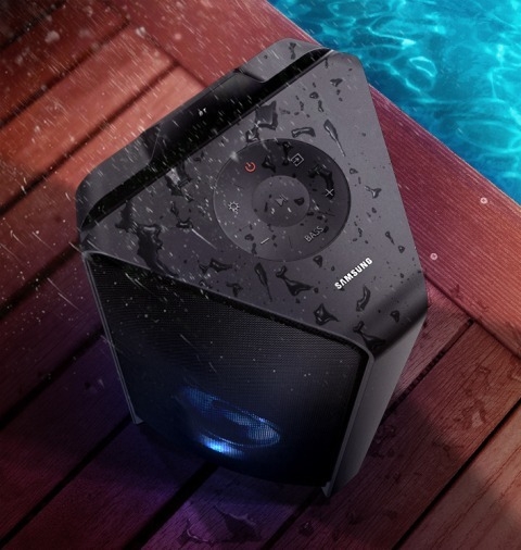 Poolside Ready. - Splash resistant