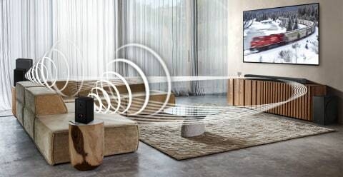 More sound without the wires - Wireless surround sound ready