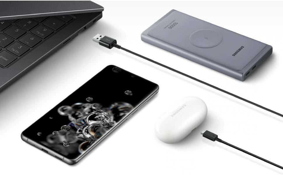 SAMSUNG Super Fast Dual Car Charger (45W+15W) Two Ports EP-L5300XBEGWW