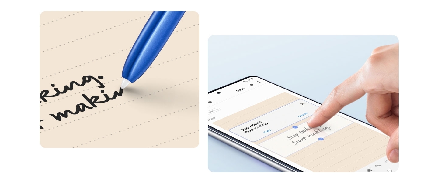 Samsung Galaxy Note10 Lite - Instant Handwriting Feature