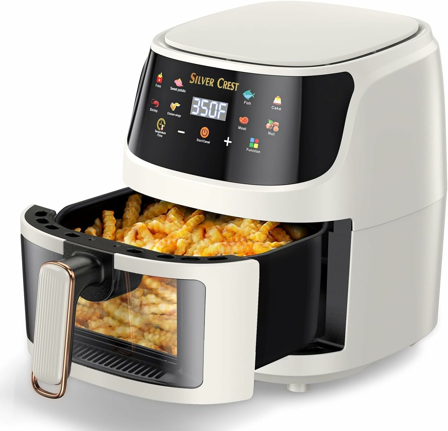 SILVER CREST Hot Sale XXL 8 Liters Capacity, Visible Viewing Food Basket, Perfect for 3-7 Persons, 8 Pre-set Functions, MULTICOLOR 08875066acfcc3f6037e293502cd7036