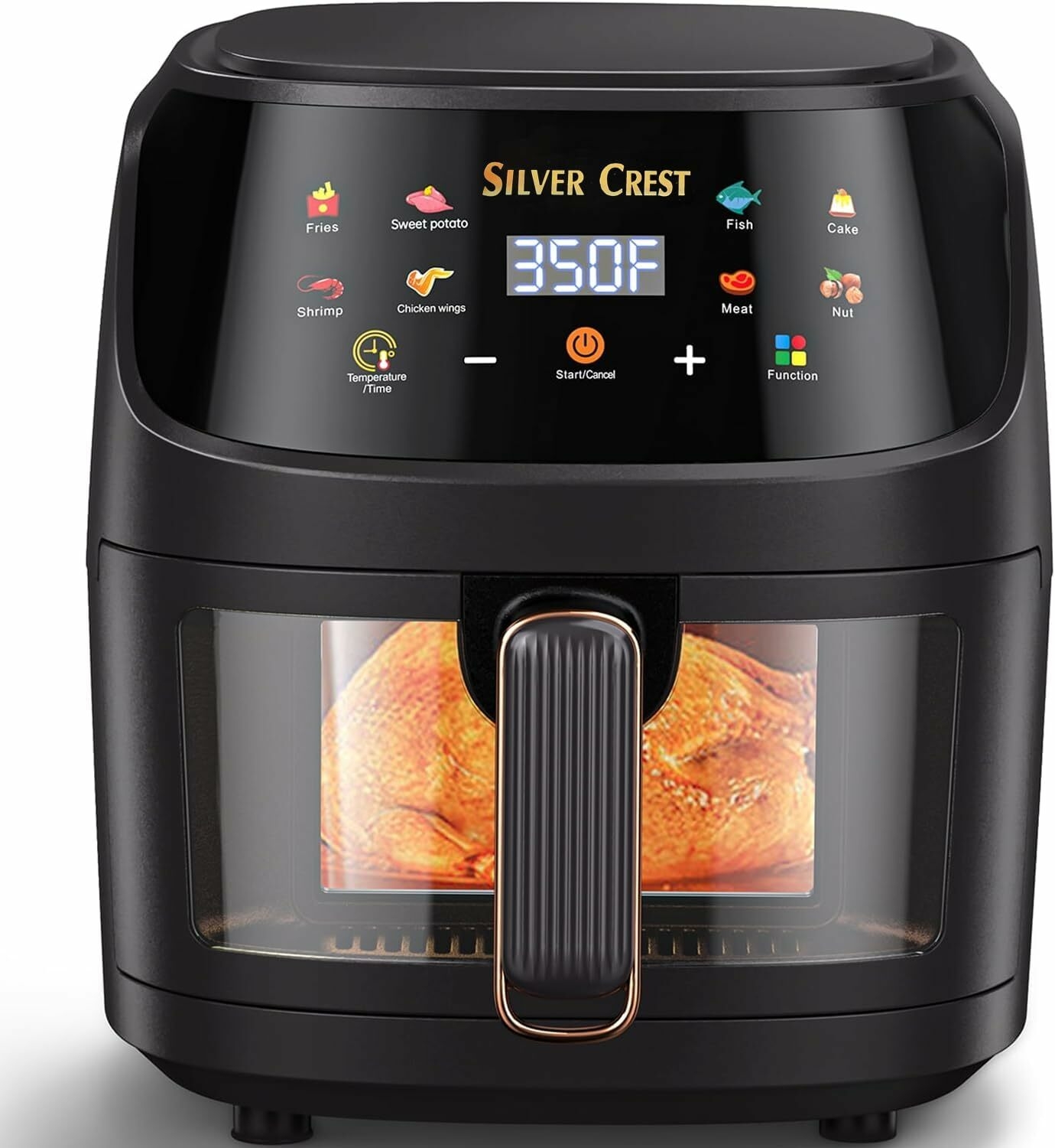 SILVER CREST Hot Sale XXL 8 Liters Capacity, Visible Viewing Food Basket, Perfect for 3-7 Persons, 8 Pre-set Functions, MULTICOLOR 2637f248c18ce5a73694fd41704fa233