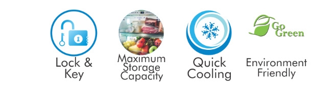 SOLSTAR RF586HTDINBSS 415L Double Door Fridge