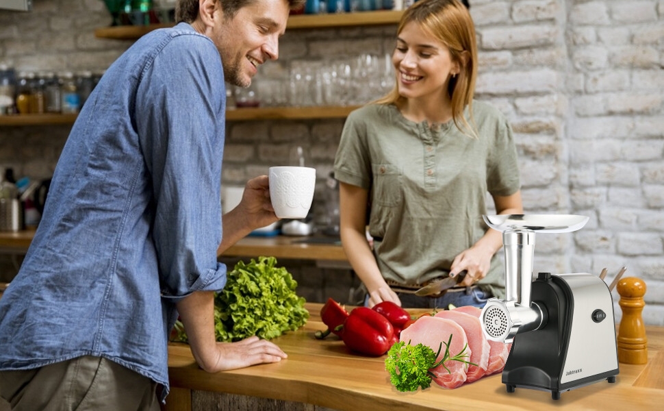 electric meat grinder and sausage stuffer meat grinder homdox electric meat grinder 2000 w aaobosi