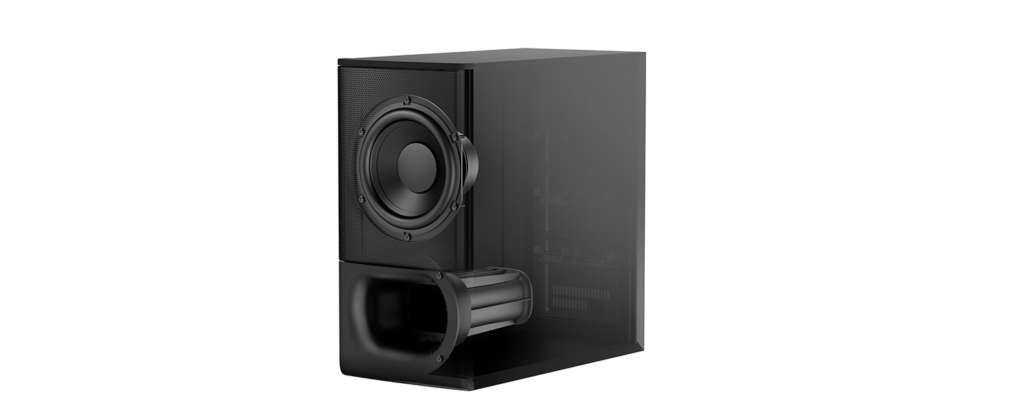 Powerful wireless subwoofer