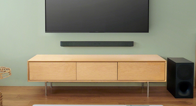 Wall-mountable design with a flush fit