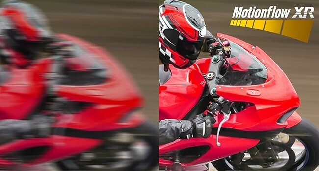 Smooth and clear, even in fast scenes