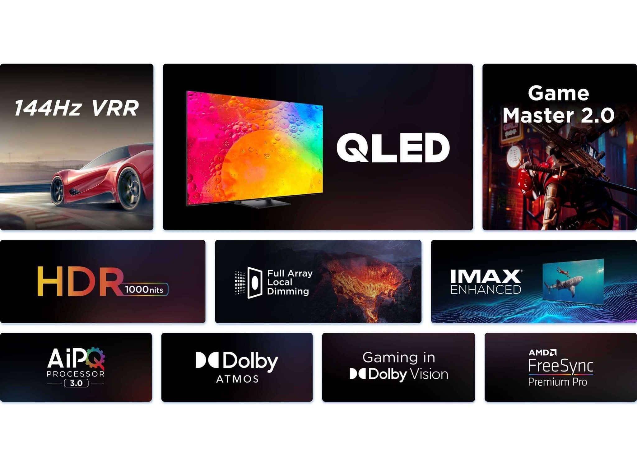 TCL C745 QLED TV Features