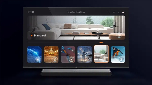 TCL S45H 2.0ch Pro Deep Bass Soundbar Specialized Sound Modes