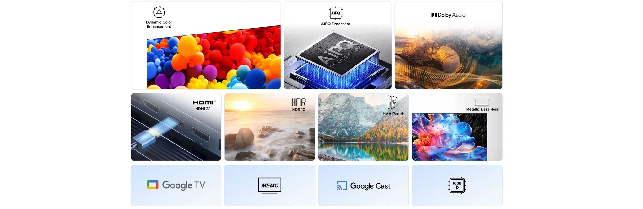 TCL P6K Characteristic