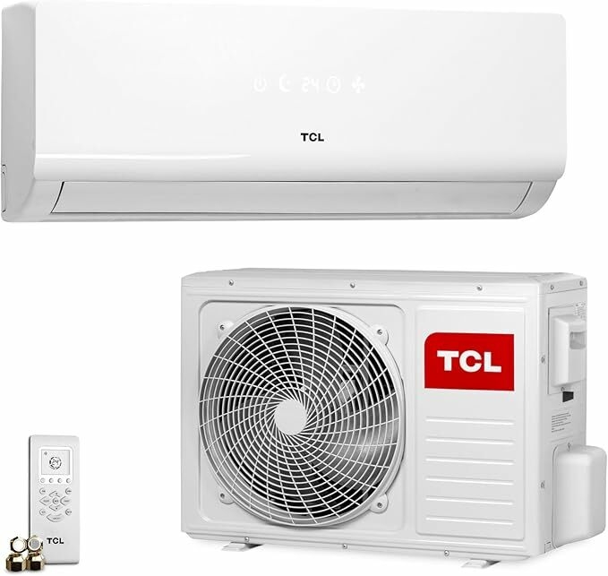 TCL KC 24000 BTU Split Air Conditioner Heat Pump A++ (without pipes, blue coating, 6.4 kW)