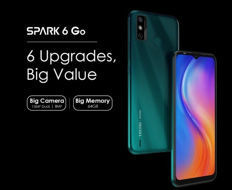 Tecno Spark 6 Go Features