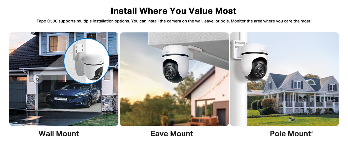 Tapo C500 Outdoor Pan/Tilt Security WiFi Camera
