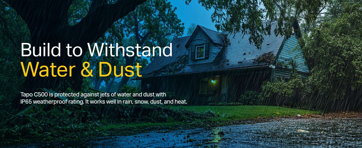 Tapo C500 Outdoor Pan/Tilt Security WiFi Camera