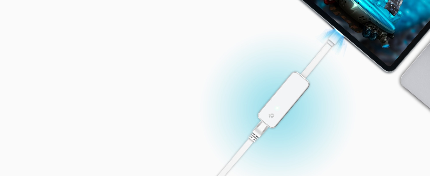 Wired Internet Connection with USB-C Adaapter