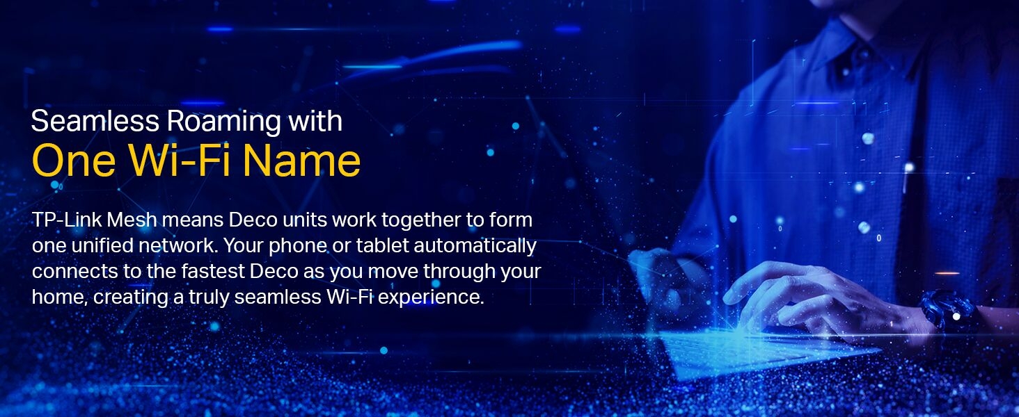 Deco M4(2-pack) AC1200 Whole Home Mesh Wi-Fi System