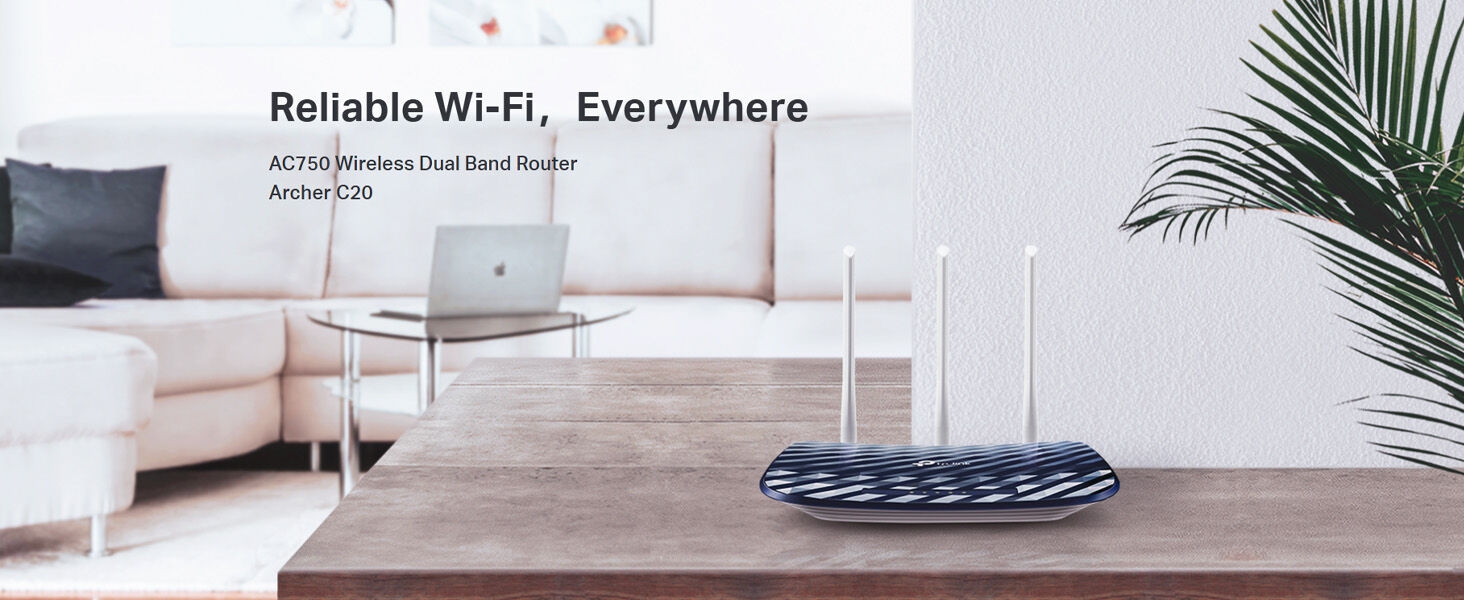 Archer C20 AC750 Wireless Dual Band Router